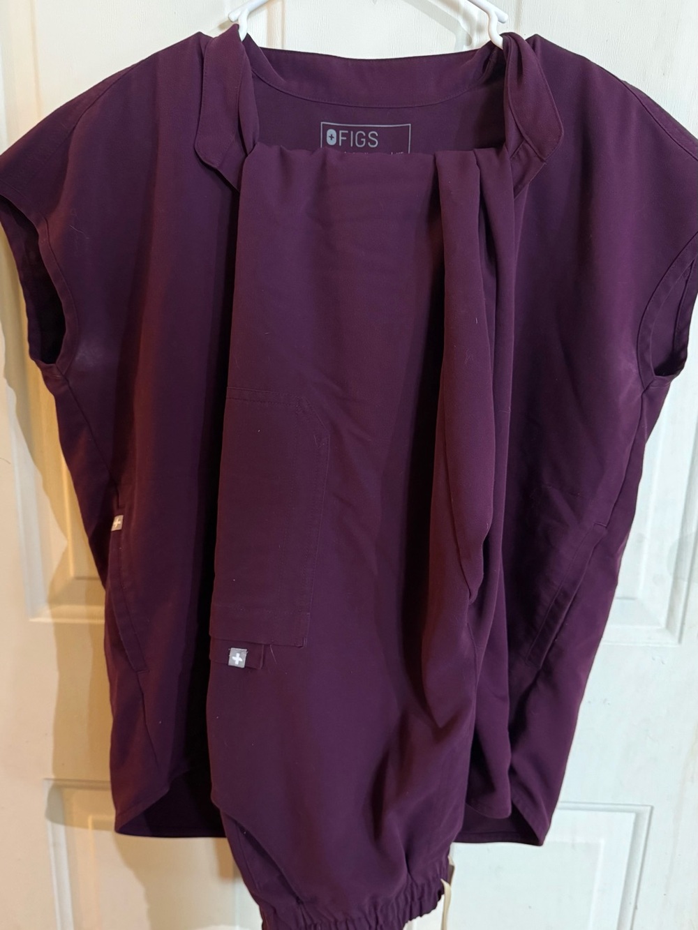 FIGS Women's Dark Purple Scrub Set
